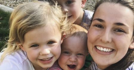 au pair with three little host kids