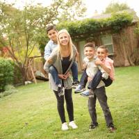 Au pair with three children