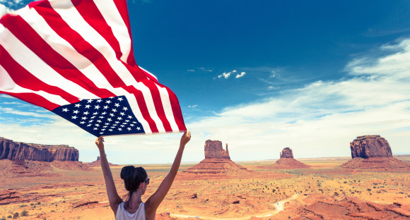 Au pair USA Flag